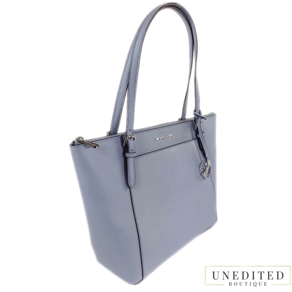 MICHAEL KORS Ciara Large Crossgrain Leather Tote - Picture 3 of 8